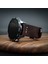 Huawei Watch Gt Uyumlu Ultimate Orta Dikişli Acı Kahve 22MM Saat Kordonu 3