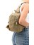 Unisex Kırinkıl Kumaş Suya Dayanıklı Ayarlanabilir Askılı Çok Bölmeli Bej Renkli Omuz Çanta Body Bag 1