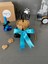 Köpekler Için Doğum Günü Seti- Blue Paw Kit- Pasta, Tasarım Pasta Süsü ,doğum Günü Şapkası 1