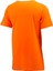 Erkek Bisiklet Yaka Standart Fit Göğüs Baskılı Turuncu T-Shirt 4