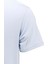 Erkek Bisiklet Yaka Standart Fit Göğüs Baskılı Mavi T-Shirt 3