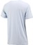 Erkek Bisiklet Yaka Standart Fit Göğüs Baskılı Mavi T-Shirt 4