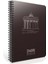Dark Sert Kapak Siyah Defter 19 x 26 Düz 80 Yaprak 6711 1