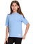Bisiklet Yaka Regular Fit Suprem Örme Kumaş Kız Çocuk T-Shirt 3