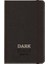 Dark Deri Kapak Siyah Defter 13 x 21 Düz 64 Yaprak 2788 1
