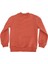 Siyah Baskı Parçalı Bisiklet Yaka Sweatshirt 3