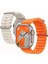 Koodmax Apple Watch Uyumlu Ultra Ocean Loop Tokalı Kayış Kordon 42 44 45 49MM 4