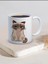 Baskılı Kupa Bardak Seramik Mug - Somurtgan Kedi 5