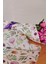 Hediye Paketleme Kağıdı Kitap Kılıfı 40 Adet Bahar Çiçekleri Baskılı Ambalaj Kağıdı 110 gr 34 x 48 cm 4