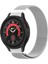 Samsung Galaxy Watch 4/5/5 Pro/6 Tam Uyumlu Metal Hasır Kordon Kavisli Tasarım Kayış 4