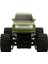 1:18 Uzaktan Kumandalı Jumbo Wheels USB Şarjlı Araba 26 cm - Yeşil Jeep 2