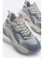 Kadın Yüksek Taban Sneaker Bağcıklı Spor Ayakkabı Edisa 5