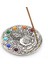 Metal 7 Çakra ( Chakra ) Buda Tütsülük KSK2175 1