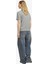 Jxanna Kadın Gri T-Shirt 12200182-LIGHTGREYMELANGE 5