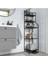 Banyo Raf Ünitesi Siyah 40X156 cm Frösjön Banyo Düzenleyici Açık Raf 2