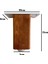 Kale Ayarlı Ahşap Ayak Mobilya Masa ve Dolap Ayağı (8 cm-10 cm-12 cm-15 cm-18 cm-23 cm) (Kayın / Gürgen Ağacı) 4