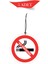 Bymeyla No Smoking Temalı 5'li Dekoratif Oto Kokusu ve Oto Aksesuarı 1