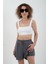 Füme Modal Içi Boxer Yırtmaçlı Şort 3