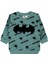 Batman Erkek Bebek Sweatshirt 6-18 Ay Pastel Yeşil 1