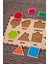Ahşap Bul Tak Yapboz Geometrik Şekilleri Öğreniyorum Puzzle 4