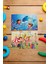 Okul Öncesi Başlangıç Yapboz Sevimli Okyanus Ve Canım Ailem Ahşap Puzzle Set 1