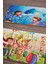 Okul Öncesi Başlangıç Yapboz Sevimli Okyanus Ve Canım Ailem Ahşap Puzzle Set 2