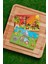 Okul Öncesi Başlangıç Yapboz Kızılderili Ve Safari Ahşap Puzzle Set 1