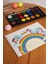 Okul Öncesi Unicorn Küçük Boy 6 Lı Set 15 Yapraklı Karton Kapaklı Resim Defteri 17X24CM 2