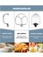 SR50 Döküm Gövde 7 Litre Içli Köfte Hamur Yoğurma Kıyma Çekme Erişte Blender Çıpıcı mixer Set 5