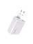 100W Usb-C Güç Adaptörü 4 Port Gan (Akım Korumalı) Type-C Hızlı iPhone & Android & iPad & Macbook Şarj Cihazı (Type-C Kablo Dahildir) 3