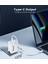 100W Usb-C Güç Adaptörü 4 Port Gan (Akım Korumalı) Type-C Hızlı iPhone & Android & iPad & Macbook Şarj Cihazı (Type-C Kablo Dahildir) 5