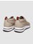 Triko Bej Bağcıklı Kadın Sneaker 3