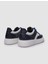 Deri Gri Bağcıklı Erkek Sneaker 3