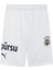 Erkek Puma White-Blue Violet Puma Fsk Shorts Fenerbahçe 24/25 Beyaz Erkek Iç Saha Şort 1