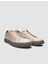 Deri Bej Bağcıklı Erkek Sneaker 2