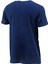 Erkek Bisiklet Yaka Yazlık Göğüs Baskılı Standart Fit Indigo T-Shirt 4