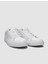 %100 Hakiki Deri Beyaz Kare Desenli Bağcıklı Erkek Sneaker 2