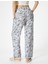 Çiçekli Pijama Altı Beli Lastikli 4