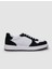 Beyaz - Siyah Bağcıklı Erkek Sneaker 1