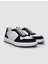 Beyaz - Siyah Bağcıklı Erkek Sneaker 2