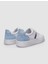 Beyaz - Mavi Bağcıklı Kadın Sneaker 3