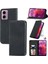 Motorola Moto G24 Flip Kapak Cüzdan Için Flip Case Basit Iş Deri (Yurt Dışından) 1