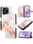 Tecno Spark 20 Pro Kickstand Pu Deri Mermer Desen Cüzdan Için Kılıf (Yurt Dışından) 5