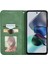 Moto G23 Deri Kılıf Cüzdan Fermuar Kordon Basit Iş Için Kılıf (Yurt Dışından) 5