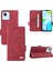 Oppo Realme C30 Kart Ekleme Deri Için Kılıf Folio Flip Case Tam (Yurt Dışından) 1