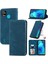 Tecno Pop 5 Basit Iş Kordon Deri Çanta Fermuar Cüzdan Için Kılıf (Yurt Dışından) 1