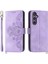 Samsung Galaxy S24 Bileklik Darbeye Dayanıklı Kabartmalı Çoklu Için Flip Case (Yurt Dışından) 1