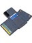 Cüzdan Kılıf Samsung Galaxy S21 Ultra 5g Kickstand Darbeye Cüzdan Içinde (Yurt Dışından) 5