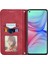 Infinix Sıcak 10 Kordon Fermuar Deri Çanta Cüzdan Basit (Yurt Dışından) 5