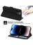 Iphone 13 Için Flip Case Pro Max Darbeye Dayanıklı Kabartmalı Çoklu Kredi Kartı (Yurt Dışından) 3